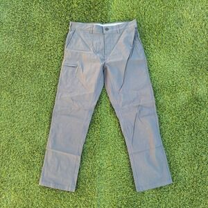 NWT UNIONBAY UB Tech Flex Waist Chino Pants Charcoal Gray 36W x 32L Mens